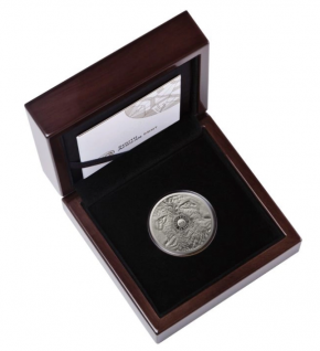1 oz Platin Big Five Proof Leopard 2023 Südafrika in Box / COA