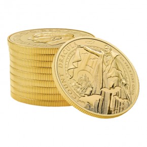 1 oz Gold Royal Mint / United Kingdom " Golthic Horror Dracula "