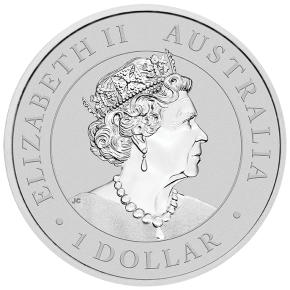 1 oz Silber Perth Mint " Emu 2021 " in Kapsel - max Mintage 30.000 ( diff.besteuert nach §25a UStG )