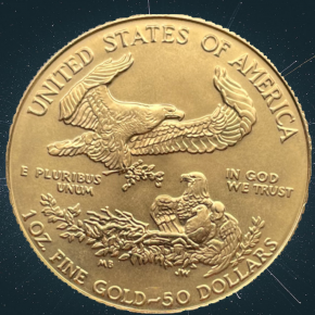 1 oz Gold USA Eagle Type I 1990