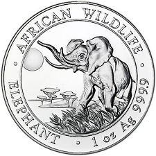 1 oz Silber Somalia Elefant div. Jahre ggf. angelaufen ( diff.besteuert nach §25a UStG )