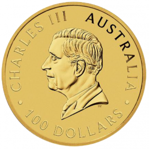 1 oz Gold " Emu 2024 " Perth Mint in Kapsel - Charles Effigy