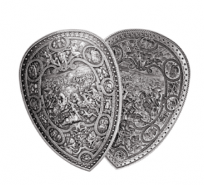 2 oz Silber Korea Stacker Shield of Henry the 2nd - INKL. PASSENDER KAPSEL ( inkl. gesetzl. Mwst )