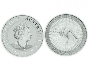 1 oz Silber Känguru / Kangaroo Perth Mint 2022 Neuware ( diff.besteuert nach §25a UStG )