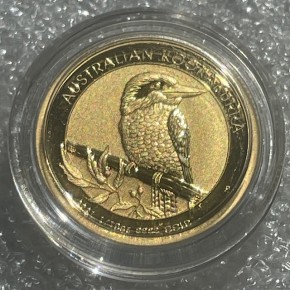 1/10 oz Gold Perth Mint " Kookaburra 2021 " in Kapsel - max. 15.000