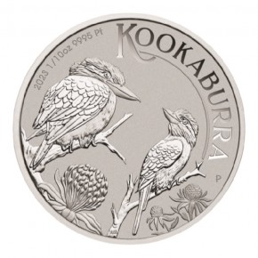 1/10 oz Platin Perth Mint Kookaburra / div. Jahre in Kapsel ( diff-besteuert nach §25a UStG )