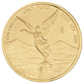 1/20 oz Gold Libertad Mexiko 2023 BU