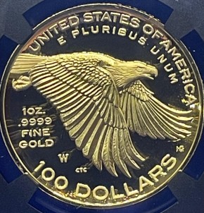 NGC PF70 im Slab 1 oz Gold High Relief American Lady Liberty 2017 " 225th Anniversary "