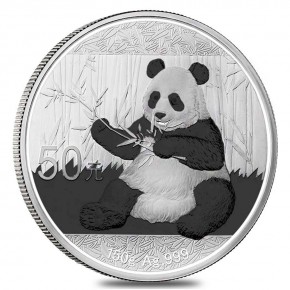 150 Gramm Silber Panda 2017 Proof inkl. Kapsel - OHNE Box ( diff.besteuert nach §25a UStG )