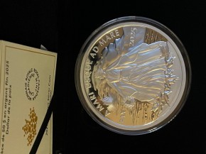 5 oz Silber Proof Royal Canadian Mint Canada 2025 PEACE DOLLAR  in Original-Kapsel / Box und COA aktuell mit Charles Effigy - max. 2.000 Stk