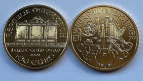1 oz Gold Österreich Philharmoniker div. Jahrgang