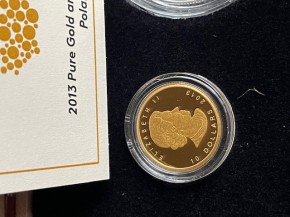 Proof Set : 1/4 oz Gold Canada Polarbär & 1.5 oz Polarbär im Set inkl. Box / COA ( Royal Canadian Mint ) - 2013