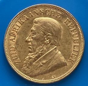1 Pound Südafrika ( 7,32 Gramm Gold fein )