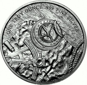 1 oz Silber Round " Prospector " Provident Metals( 19% Mwst )