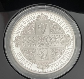 5 oz Silber Proof Grossbritannien Great Engravers Series - Quartered Arms ( diff-best. §25a UStG )