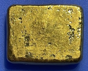 50 Gramm Gold Barren Schoene QY56  ( gegossen )
