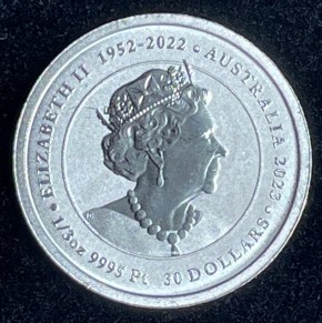 1/3 oz Platin Perth Mint " Sea Lion " 2023