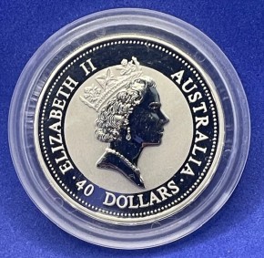 1 oz Palladium Perth Mint EMU 1998 in Kapsel
