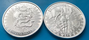 1 oz Silber Rounds oder Barren " Mix USA "  ( inkl. gültiger gesetzl. Mwst )