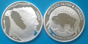 1 oz Silber Rounds oder Barren " Mix USA "  ( inkl. gültiger gesetzl. Mwst )