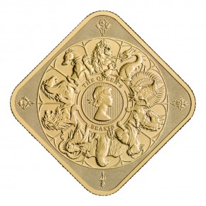 1 oz Gold Royal Mint / United Kingdom " Queen's Beast Completer Barren  " im Blister - max. 5.000