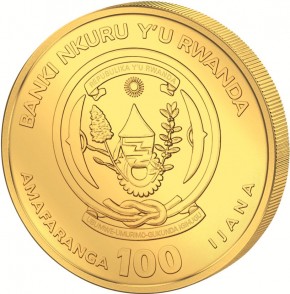 1 oz Gold Ruanda Nautical Ounce 100 JAHRE KRUZENSHTERN inkl. Box / COA - max. 100 Stück