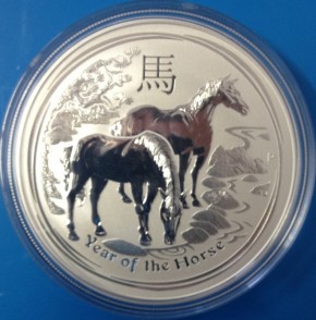 1 oz Silber Perth Mint Lunar Mix in Kapsel / Serie II oder III  ( diff-best. nach §25a UStG )