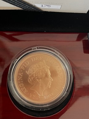 Grossbritannien 5 Sovereign 2022 Queen Effigy Sovereign Gold BU - max. 810 ( 36.61 Gold fein )