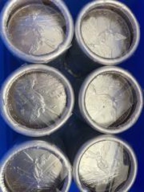 20 X 1 oz Silber Libertad Mexiko div. Jahre / vorrangig 2009 / komplette Tube  ( diff.besteuert nach §25a UStG )