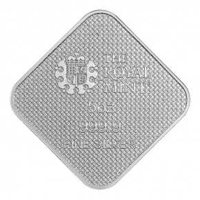 5 oz Silber Barren The Royal Mint " Completer - Square Bar " - max. 10.000 Stück