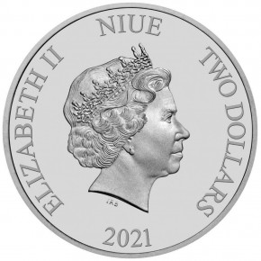 1 oz Silber New Zealand Mint " Wonder Woman " 2021 max. 15.000