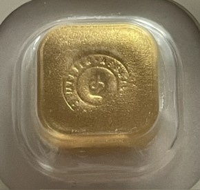 1 oz Goldbarren Quadratguss im Blister - LBMA zertifiziert ( Hafner )