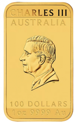 1 oz Gold Perth Mint Dragon Rectangular 2026 in Kapsel - max. 8888