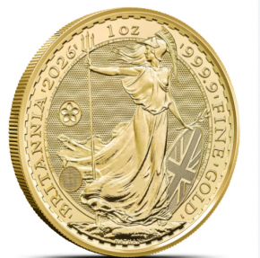 1 oz Gold Kirschblüte / Japan Britannia im Blister Royal Mint / United Kingdom 2026