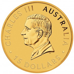 1/10 oz Gold Perth Mint " Kookaburra 2024 " in Kapsel