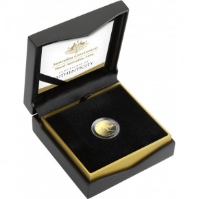 1/10 oz Gold Proof 30th Anniversary  " Mob of Thirty " 2023 in Original Kapsel / Box und COA mit C Mintmark / Australien