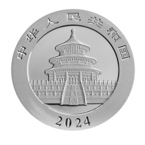 1 Kilogramm / 1000 Gramm Silber Panda 2024 Proof inkl. Box & COA  ( diff.besteuert nach §25a UStG )