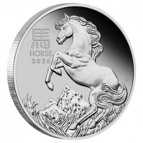 1 oz Platin Proof Perth Mint Horse / Pferd 2025 inkl. Box / COA - max. 188  ( inkl. gesetzl. Mwst )