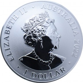 1 oz Silber Australien Great Desert Scorpion 2022 " Dangerous Animals Series " in Kapsel ( diff.besteuert nach §25a UStG )