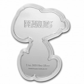 1 oz Silber 2022 Peanuts / Snoopy " 1 oz Ag Color in the shape of Snoopy "  max. 999 ( inkl. gültiger gesetzl. Mwst )